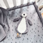 Jollein speendoekje pinguin storm grey