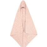 Jollein badcape badstof 75x75cm pale pink